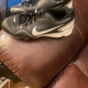 Nike Black and White Athletic Shoes